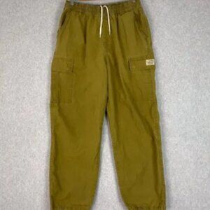 Stussy Pants Mens M (Fits 30x29) Green Work Gear Cargo Pant